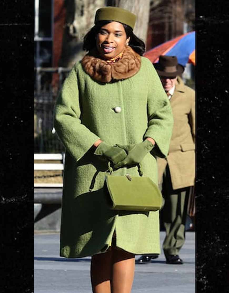 Jennifer Hudson Respect 2021 Green Coat